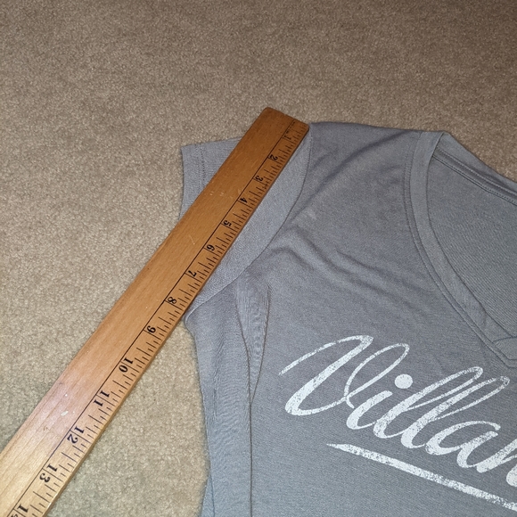 SOLD!!!!! ❌❌Nwts rivalry threads Villanova Wildcats grey v-neck t-shirt - Picture 11 of 14